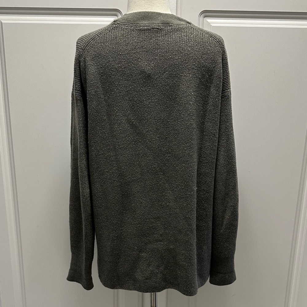 lululemon athletica Men's Charcoal Crewneck Sweater - Picture 4 of 14